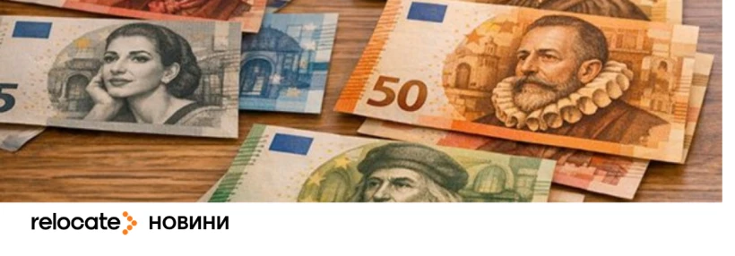 Новий дизайн євро: якими будуть купюри