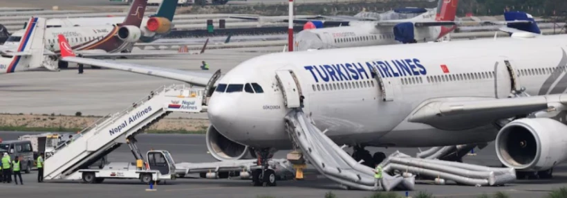 У Непалі спалахнув літак Turkish Airlines