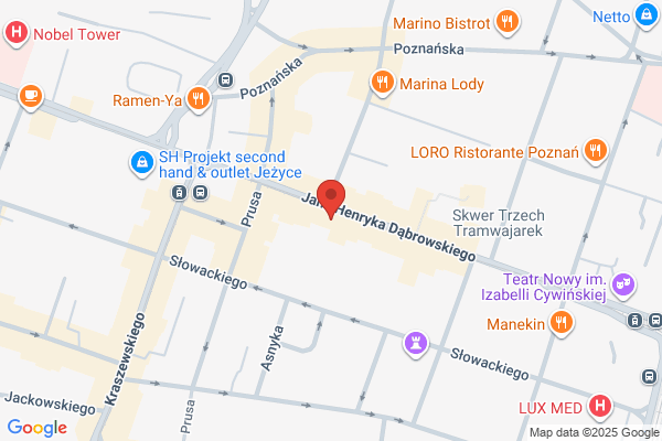 Даніл Повар у Познані! в Познань - карта