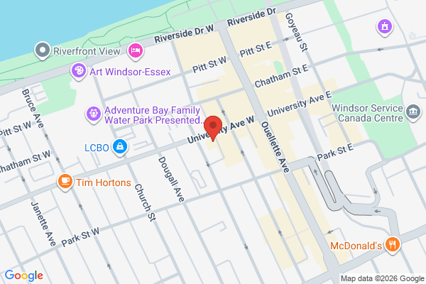 Юрій Наконечний - Windsor в Віндзор - карта