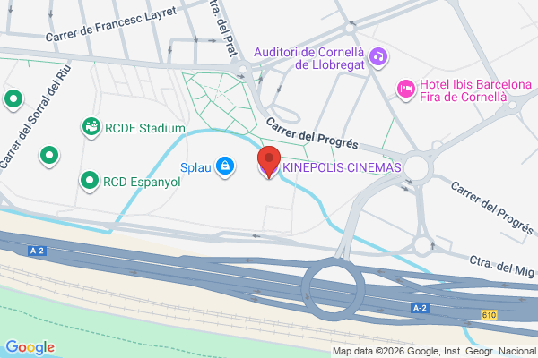 Фільм «Океан Ельзи: Спостереження Шторму»! Барселона! в Барселона - карта