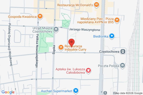 Kavabanga Depo Kolibri у Ченстохові в Ченстохова - карта - Relocate.to Kavabanga Depo Kolibri у Ченстохові в Ченстохова - карта