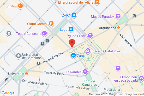 Carnaval 2026! Барселона! в Барселона - карта