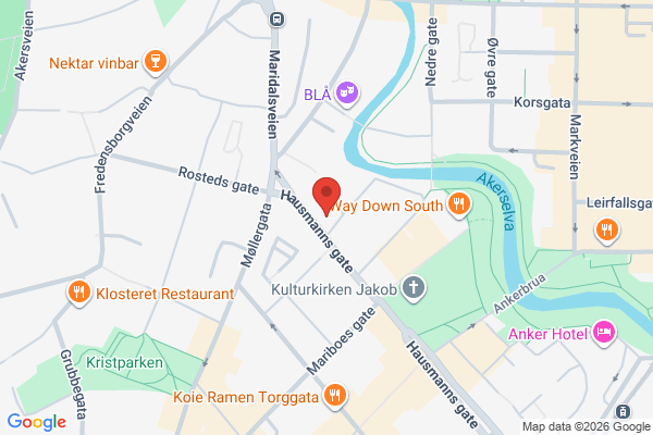 Лєра Мандзюк в Осло! в Осло - карта