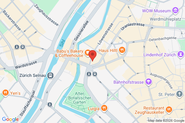 Гурт Курган і Agregat! Цюріх! в Цюріх (Кр. 2) - карта