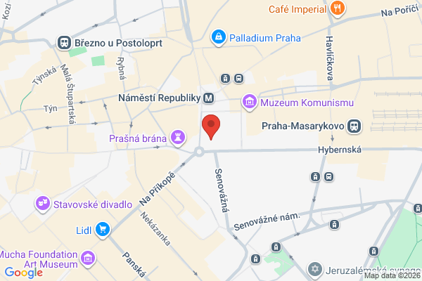 “Дизель Шоу” у Празі! в Прага - карта