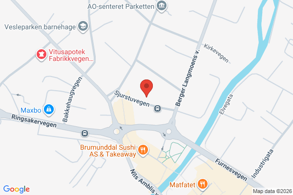 Ringsaker! День Соборності! в Рінгсакер - карта