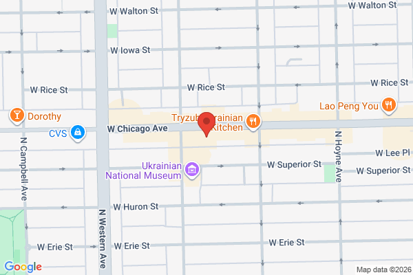 Чикаго! Відзначення Дня Соборності України! в Чикаго - карта