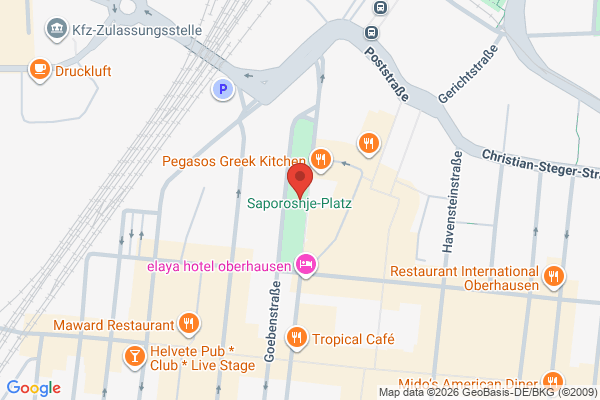 Мирна Демонстрація! Обергаузен! в Обергаузен - карта - Relocate.to Мирна Демонстрація! Обергаузен! в Обергаузен - карта