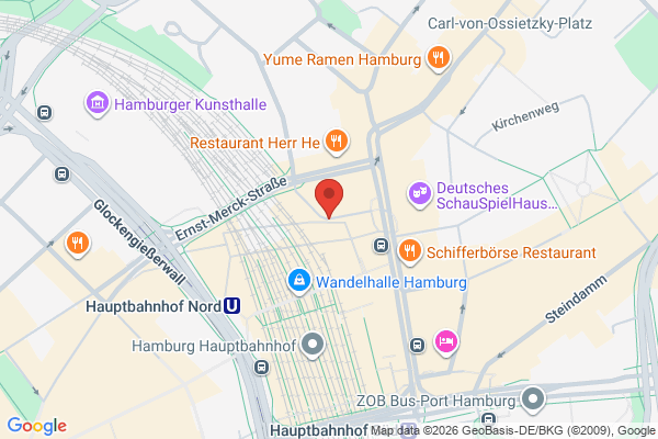 ДЕМО-МАРШ! Hamburg! в Гамбург - карта