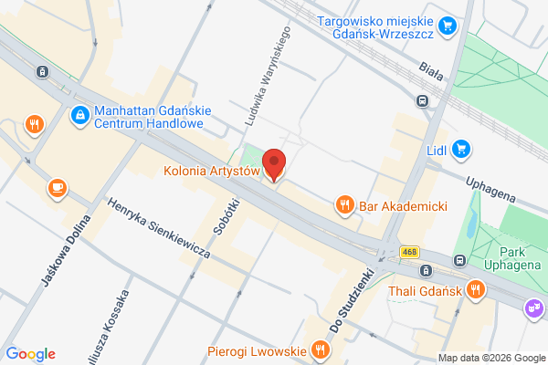 Тематичний квіз про Україну! Гданськ! в Гданськ - карта