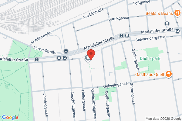 “Грішна” у Відні! в Відень - карта