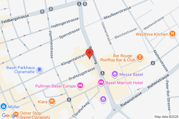 СТЕНДАП КАШТАНИ У БАЗЕЛІ в Базель - карта