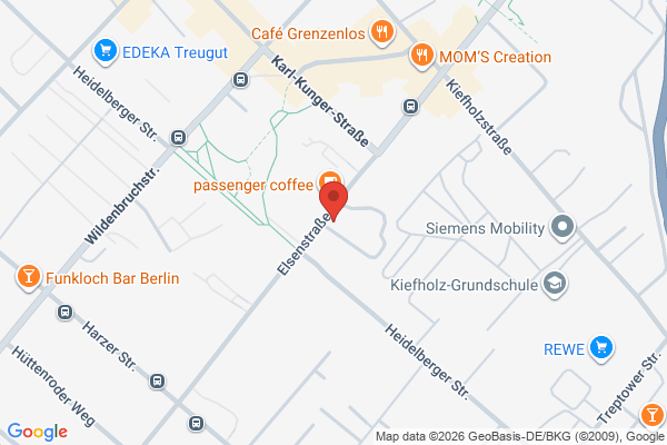 «КУМ» – Berlin в Берлін - карта