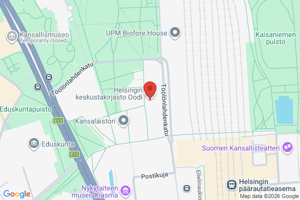 «Читаємо разом»! Гельсінкі! в Гельсінкі - карта