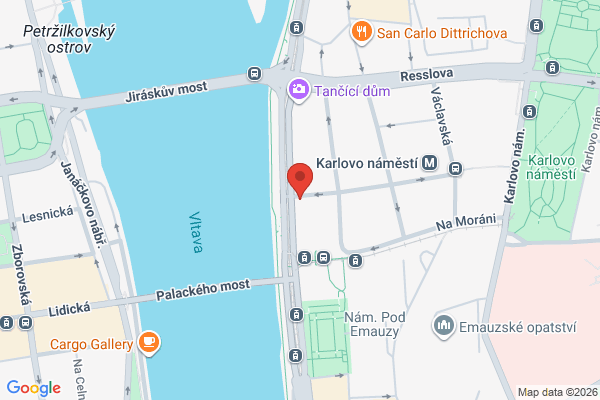 Великодній стендап! Прага! в Прага - карта