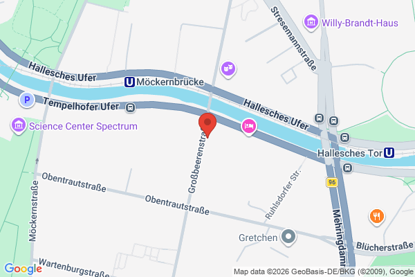 Двіж Народження! Берлін! в Берлін - карта