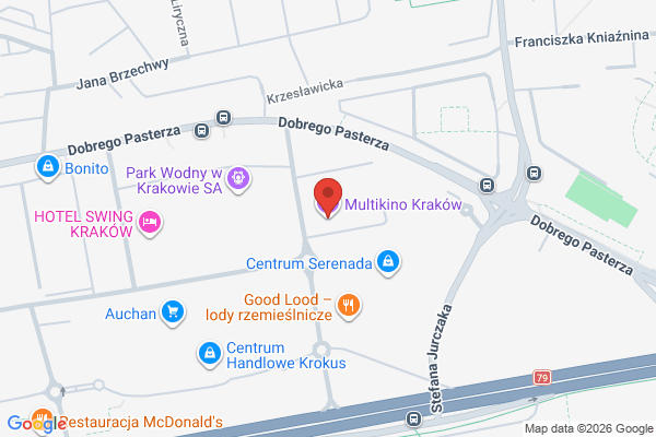 Алла Волкова! Краків! в Краків - карта