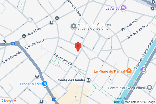 ДахаБраха! Брюссель! в Брюссель - карта