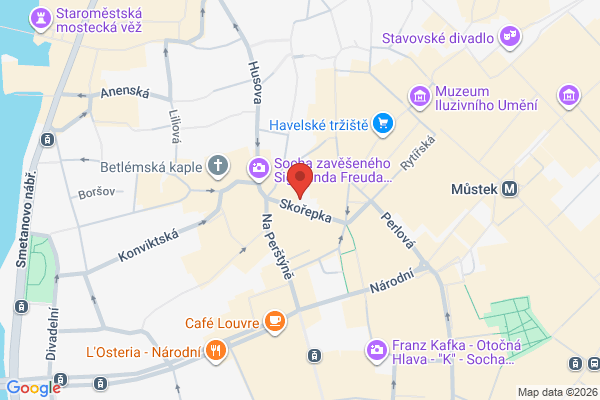Просмажка! Прага! в Прага - карта
