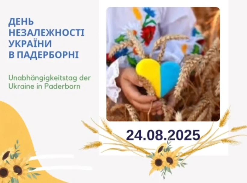 Святкуємо День Незалежності України разом в Падерборні💙💛