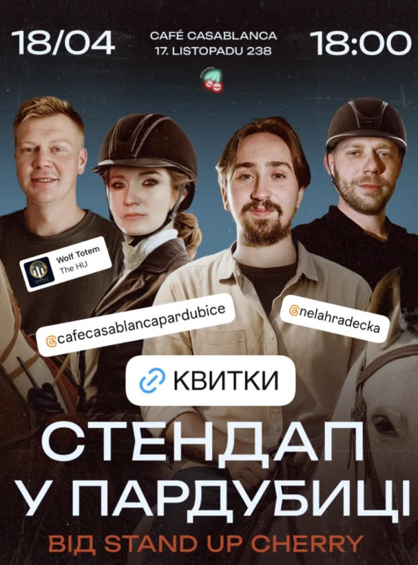 Stand Up Cherry у Пардубиці! в Пардубіце